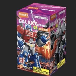 Brand New Transformer Galaxy Figure Mystery Box Version 06 Parallel Universe
